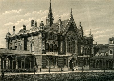 La Grande Sala, Dulwich College, c1878 da Unbekannt