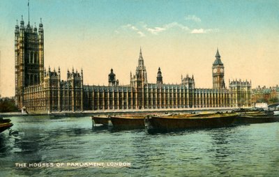 Le case del Parlamento, Londra, 1925 da Unbekannt