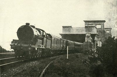 La Posta Irlandese Lascia il Ponte Menai, c1930 da Unbekannt