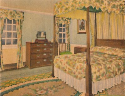 La camera da letto Lafayette, 1946 da Unbekannt