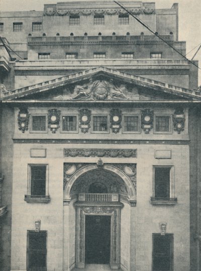 Ingresso di Leadenhall Street di Lloyds, 1936 da Unbekannt