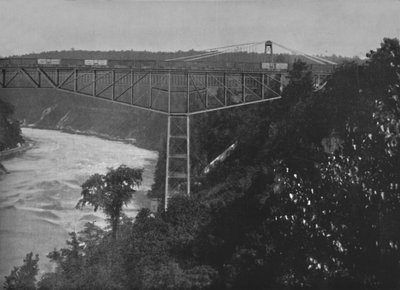 Ponte cantilever del Niagara, XIX secolo da Unbekannt