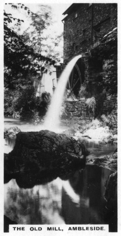 Il vecchio mulino, Ambleside, Cumbria, c. 1920 da Unbekannt