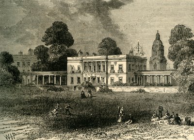 La Royal Naval School, Greenwich, c1878 da Unbekannt