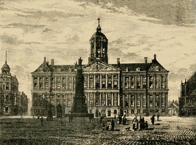 Il Palazzo Reale, Amsterdam, 1890 da Unbekannt