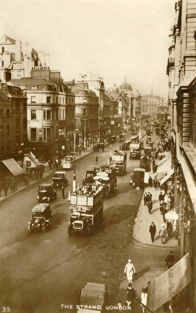 The Strand, Londra, 1929 da Unbekannt