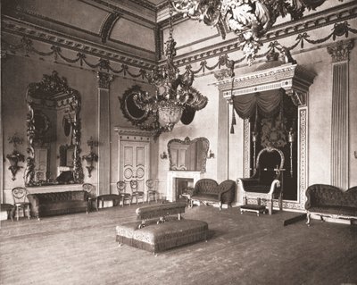 Sala del Trono, Castello di Dublino, Dublino, Irlanda, 1894 da Unbekannt