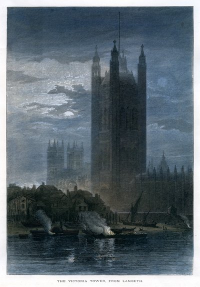 La Torre Vittoria, da Lambeth da Unbekannt