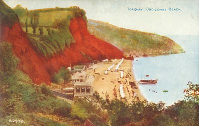 Torquay, Spiaggia di Oddicombe, fine XIX-inizio XX secolo da Unbekannt