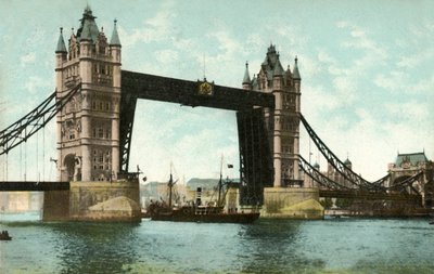 Tower Bridge, Londra, 1906 da Unbekannt