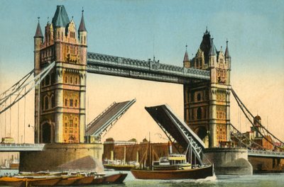 Tower Bridge, Londra, c1910 da Unbekannt