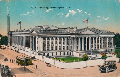 Tesoro degli Stati Uniti, Washington, DC, c1920s da Unbekannt