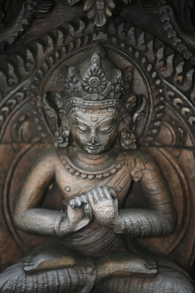 Vairochana, quinto Buddha, Kathmandu, Nepal da Unbekannt