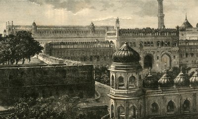 Veduta del Grande Imambara, Lucknow da Unbekannt