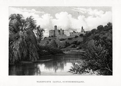 Castello di Warkworth, Northumberland, 1896 da Unbekannt