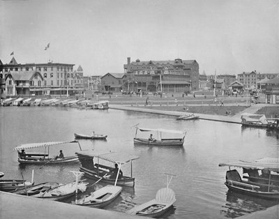 Lago Wesley, Asbury Park, New Jersey, c1897 da Unbekannt