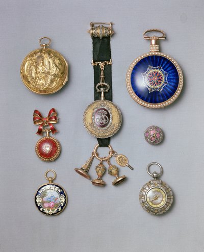 Collezione di orologi da tasca Fabergé da Unbekannt