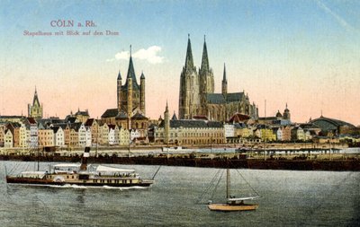 Colonia Germania inizio XX secolo (cartolina) da Unbekannter Künstler