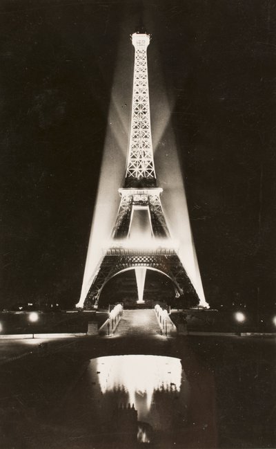 Cartolina/Torre Eiffel/Parigi/Seine/Île de France/Francia da William M. Timlin