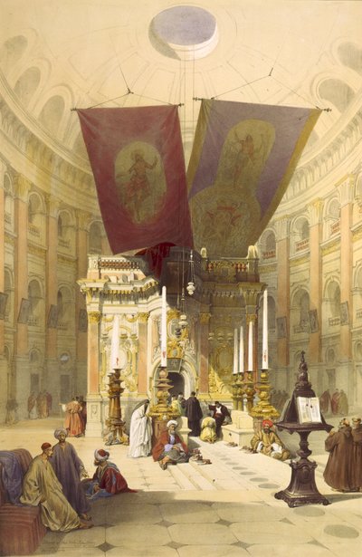 Il Santuario del Santo Sepolcro, Gerusalemme da Unbekannt