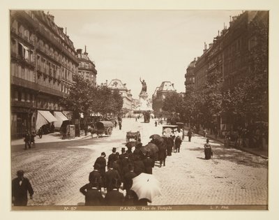 Corteo funebre, Parigi da Unknown