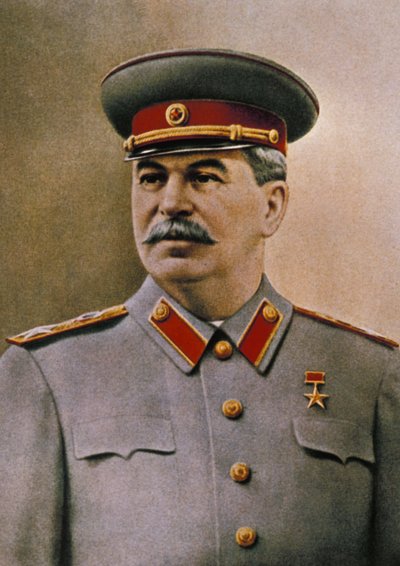 Ritratto di Joseph Stalin (1879 - 1953) da Unknown