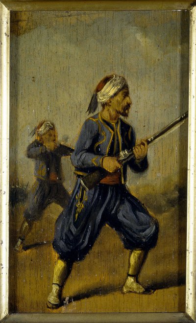 Tirailleurs algerini, anonimo da Unknown artist