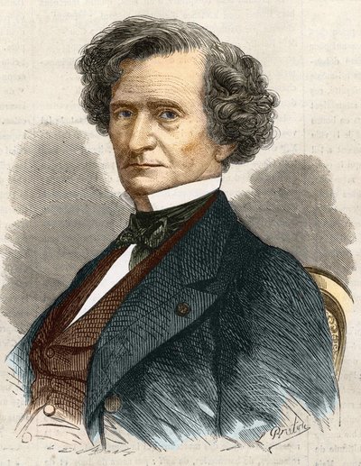 Hector Louis Berlioz compositore francese (1803-1869). da Unknown artist