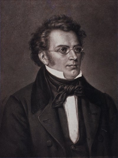 Ritratto di Franz Schubert (incisione) da Unknown artist