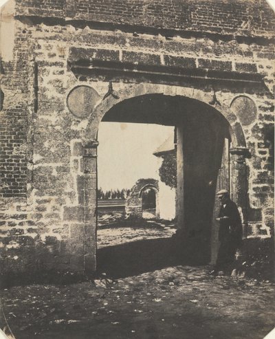 Arco nel cortile della fattoria, Swansea da Unknown artist