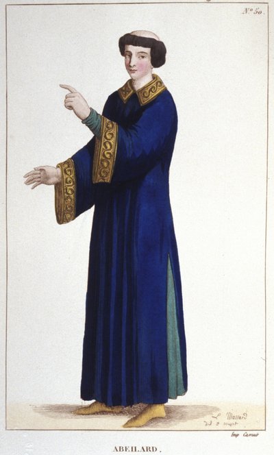 Pierre Abailard (o Abélard) da Unknown artist