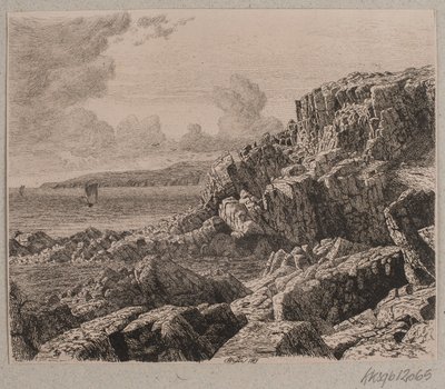 Paesaggio costiero da Bornholm da Vilhelm Kyhn