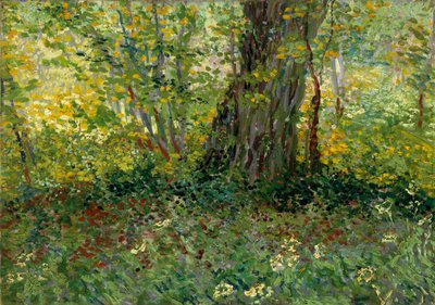 Sous-bois, 1887 da Vincent van Gogh