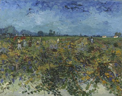 Il vigneto verde da Vincent van Gogh