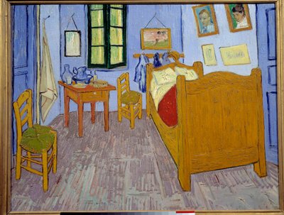 Camera da letto ad Arles da Vincent van Gogh