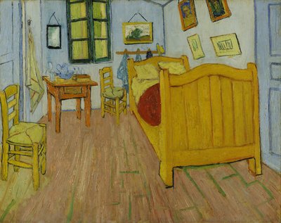 La camera da letto da Vincent van Gogh