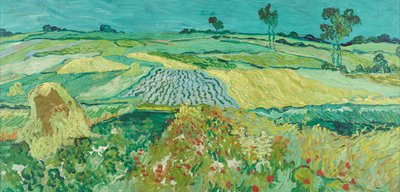 La pianura di Auvers da Vincent van Gogh