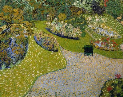 Giardino ad Auvers, 1890 da Vincent van Gogh