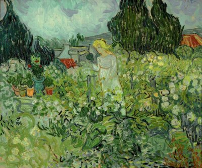 Margherita Gachet nel suo giardino da Vincent van Gogh