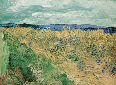 Campo di grano con fiordalisi da Vincent van Gogh