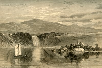 Cascate di Montmorency, 1874 da W. Roberts