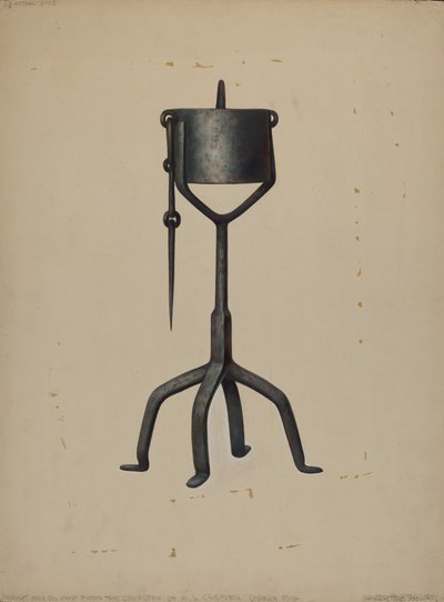 Lampada a olio, c. 1938 da Walter Hochstrasser