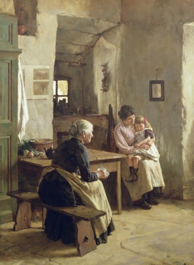 Amore materno da Walter Langley