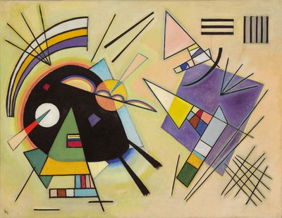 Nero e Viola da Wassily Kandinsky