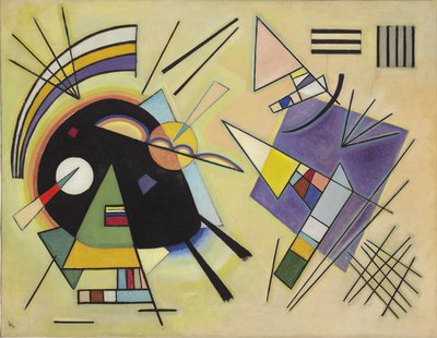 Nero e viola da Wassily Kandinsky