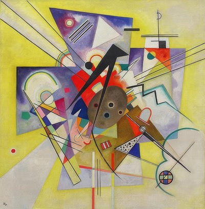 Compagnia gialla da Wassily Kandinsky