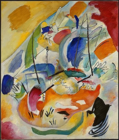 Improvvisazione 31 (Battaglia navale) da Wassily Kandinsky