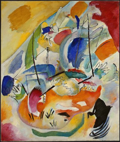 Improvvisazione 31 Battaglia navale da Wassily Kandinsky