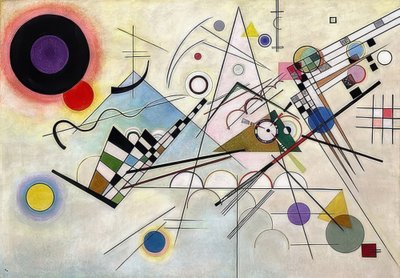 Composizione 8 da Wassily Kandinsky