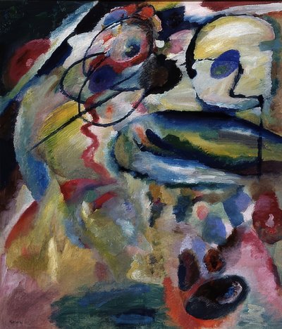 Composizione con cerchio da Wassily Kandinsky